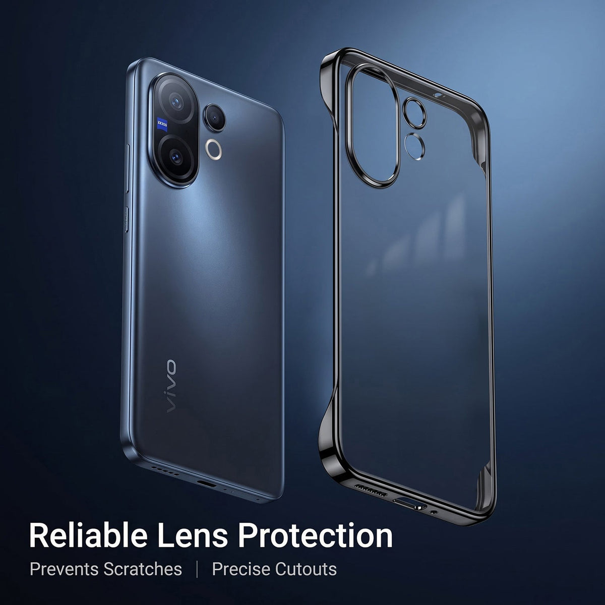 Vivo V60 5G (100% Original) Ultra-Thin Frameless Lightweight Case