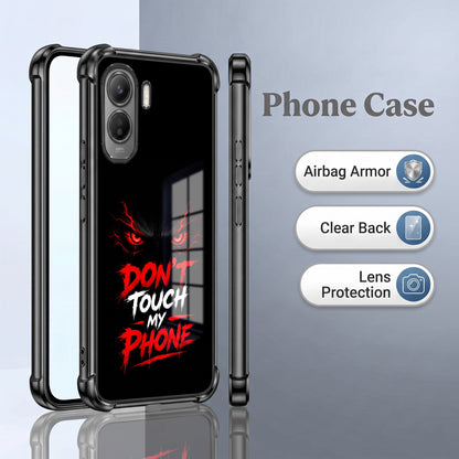 Vivo T5 Pro 5G Don't Touch My Phone Airbags Printed Back Case