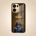 Oppo Reno 13 Pro 5G Lord Shiva Gold Electroplated Glass Phone Back Case
