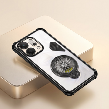 Oppo Reno 14 5G Stress Buster Wheel Shockproof Airbag Heat-Dissipation Case