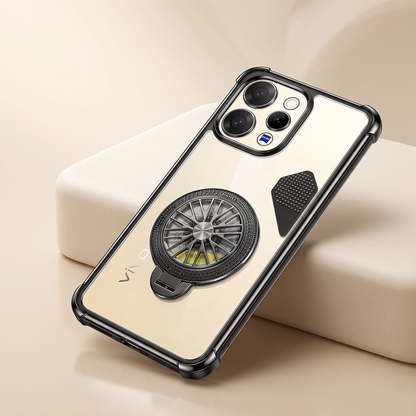 Vivo V70 5G Stress Buster Wheel Shockproof Airbag Heat-Dissipation Case