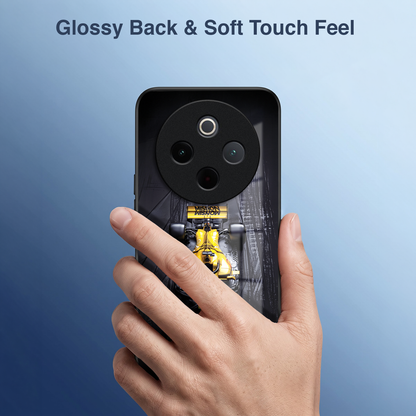 Vivo T4 5G F1 Racing Car Acrylic Glass Back Case
