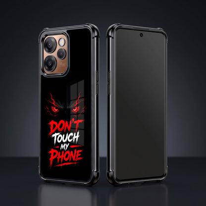 Oppo Reno 15 Pro Mini 5G Don't Touch My Phone Airbags Printed Back Case