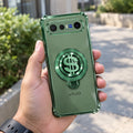 Vivo X300 FE 5G Four Corner Airbags 100% Original Astro Money Magnet Rotating Dollar Case