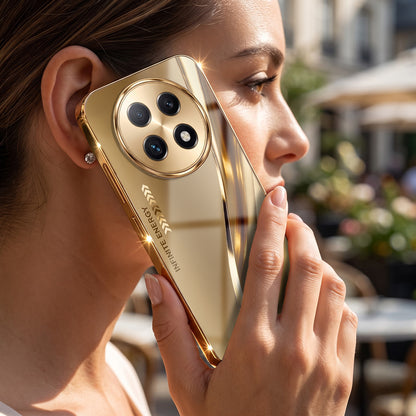 Oppo F29 Pro 5G Luxury Infinity Energy Gold Electroplated Glass Phone Case