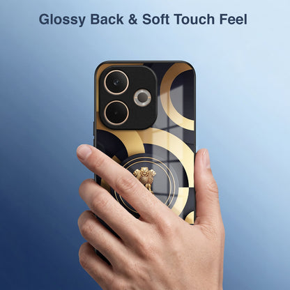 Oppo A5 Pro 5G Royal Emblem Acrylic Glass Back Case