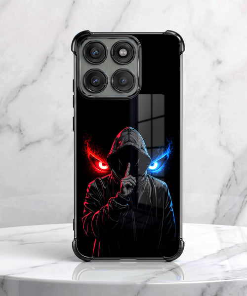 Motorola Edge 60 Pro 5G Hooded Shadow Demon Airbags Printed Back Case