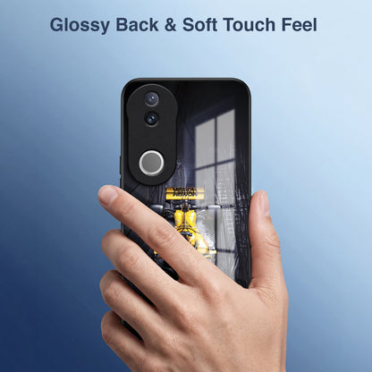 Vivo V50 5G F1 Racing Car Acrylic Glass Back Case
