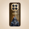 Redmi Note 15 Pro Plus 5G Lord Shiva Gold Electroplated Glass Phone Back Case