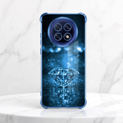 Oppo F31 Pro+ 5G Blue Diamond Airbags Printed Back Case