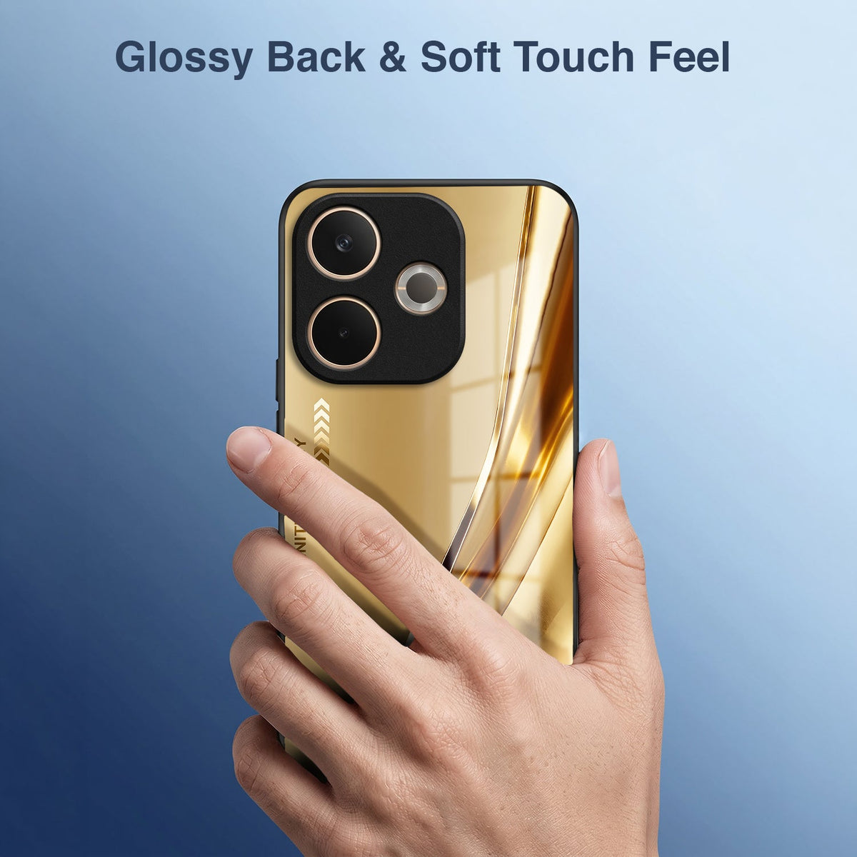 Oppo A5 Pro 5G Luxury Infinity Energy Acrylic Glass Back Case