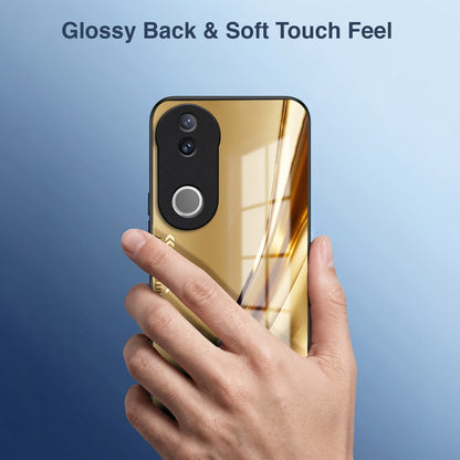 Vivo V50 5G Luxury Infinity Energy Acrylic Glass Back Case
