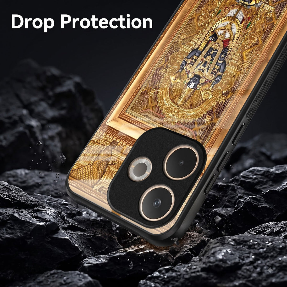 Oppo A5 Pro 5G Premium Heritage Acrylic Glass Back Case