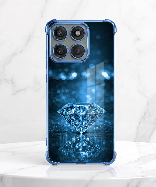 Motorola Edge 60 Pro 5G Blue Diamond Airbags Printed Back Case