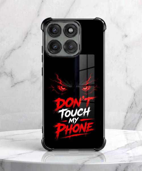 Motorola Edge 60 Pro 5G Don't Touch My Phone Airbags Printed Back Case