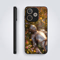 Oppo A5 Pro 5G Armored Knight Acrylic Glass Back Case