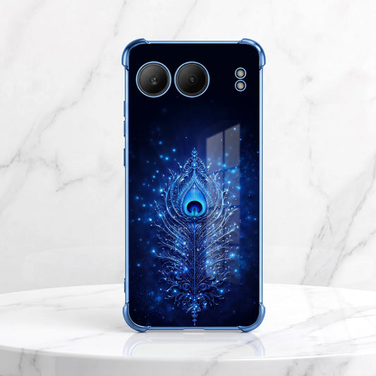 One Plus Nord 4 5G Premium Peacock Feather Airbags Printed Back Case
