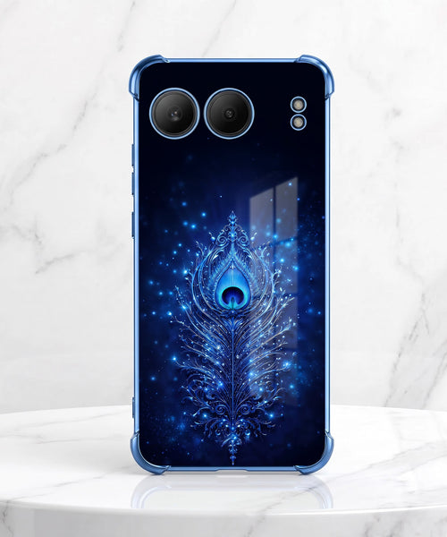 One Plus Nord 4 5G Premium Peacock Feather Airbags Printed Back Case