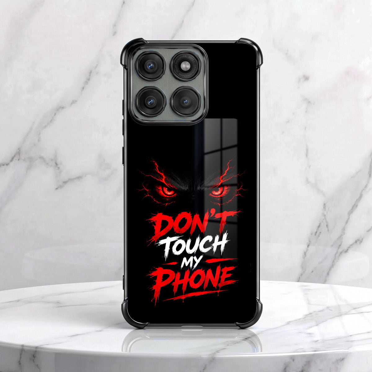 Motorola Edge 70 5G Don't Touch My Phone Airbags Printed Back Case