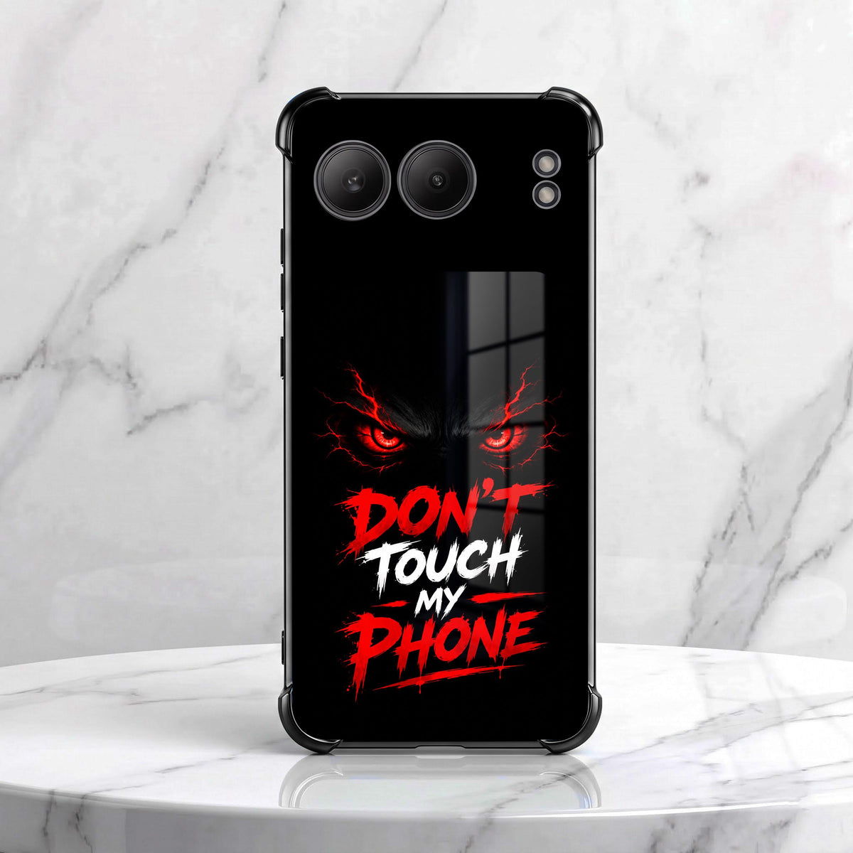 One Plus Nord 4 5G Don't Touch My Phone Airbags Printed Back Case