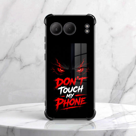 One Plus Nord 4 5G Don't Touch My Phone Airbags Printed Back Case