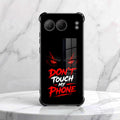One Plus Nord 4 5G Don't Touch My Phone Airbags Printed Back Case