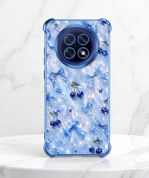 Oppo F31 Pro+ 5G Blue Cherry Airbags Printed Back Case