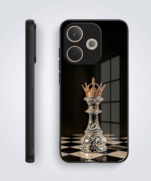 Oppo A5 Pro 5G Royal Chess King Acrylic Glass Back Case