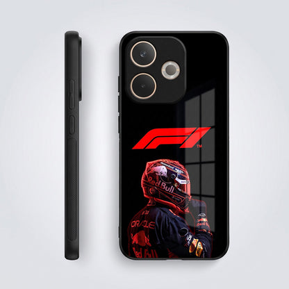 Oppo A5 Pro 5G F1 Racing Car Driver Acrylic Glass Back Case