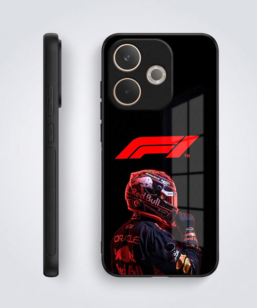 Oppo A5 Pro 5G F1 Racing Car Driver Acrylic Glass Back Case