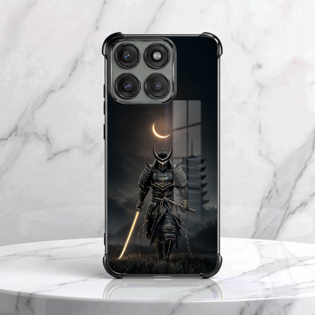 Motorola Edge 60 Pro 5G Samurai Warrior Airbags Printed Back Case