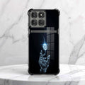 Motorola Edge 60 Pro 5G Cosmic Energy Dual-Tone Transparent Airbags Case