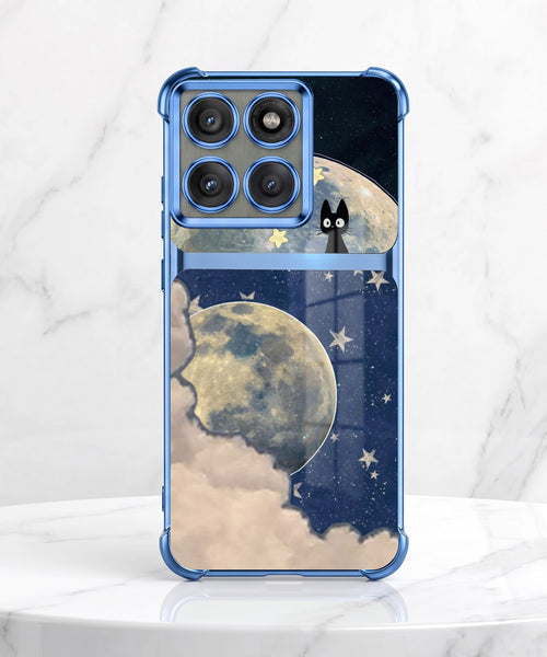 Motorola Edge 60 Pro 5G Moonlight Galaxy Dual-Tone Transparent Airbags Case