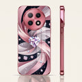 Oppo F29 Pro 5G Diamond Glam Pink Electroplated Glass Phone Back Case