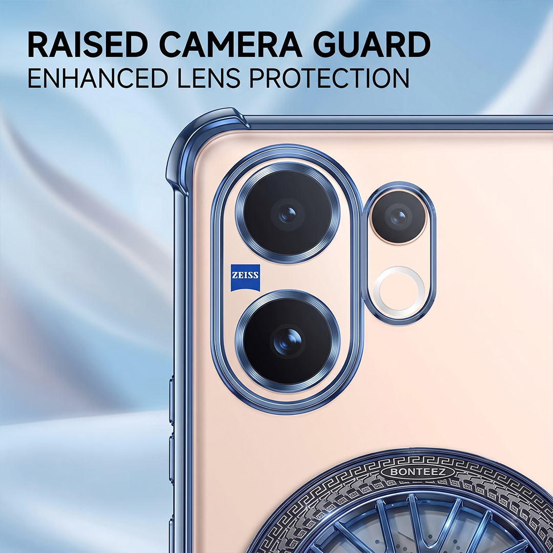 Vivo V60 5G Stress Buster Wheel Shockproof Airbag Heat-Dissipation Case