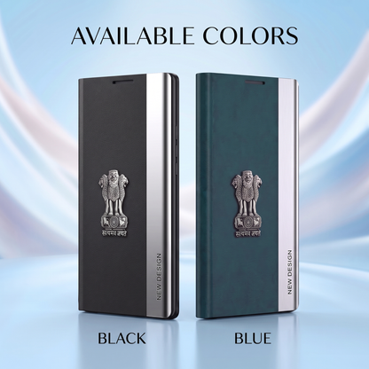 Redmi Note 10 Pro 5G Satyamev Jayate Flip Leather Case