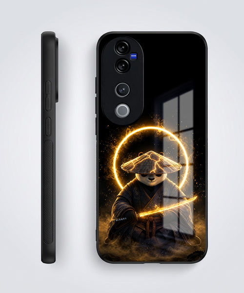 Vivo V40 Pro 5G Warrior Panda Acrylic Glass Back Case