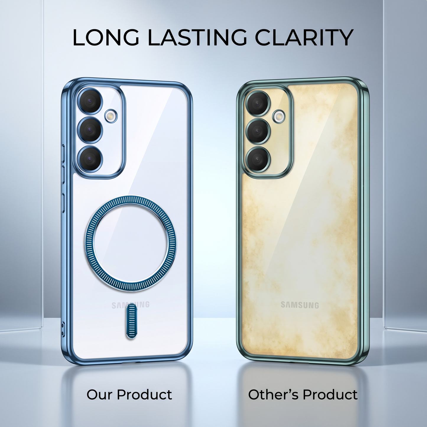Samsung Galaxy A55 5G Electroplated Magnetic Magsafe Case