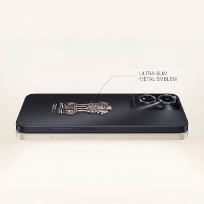 Oppo A59 5G Compatible Satyamev Jayate 3D Metal Emblem Sticker
