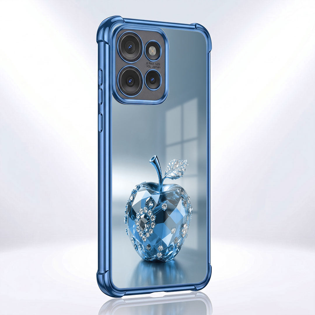 Motorola Edge 50 Neo 5G Blue Apple Airbags Printed Back Case