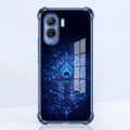Vivo T5 Pro 5G Premium Peacock Feather Airbags Printed Back Case