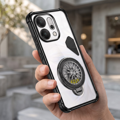 Oppo Reno 14 5G Stress Buster Wheel Shockproof Airbag Heat-Dissipation Case