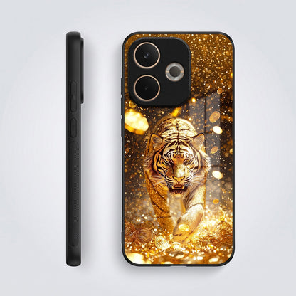 Oppo A5 Pro 5G Luxury Tiger Acrylic Glass Back Case