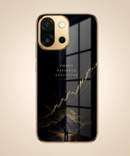 OnePlus 13s 5G Focus Gold Electroplated Glass Phone Back Case