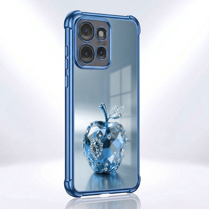 Motorola Edge 50 5G Blue Apple Airbags Printed Back Case