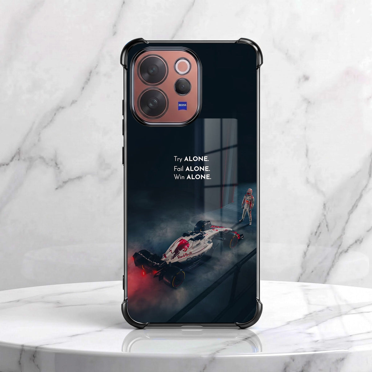 Vivo V70 5G F1 Alone Airbags Printed Back Case