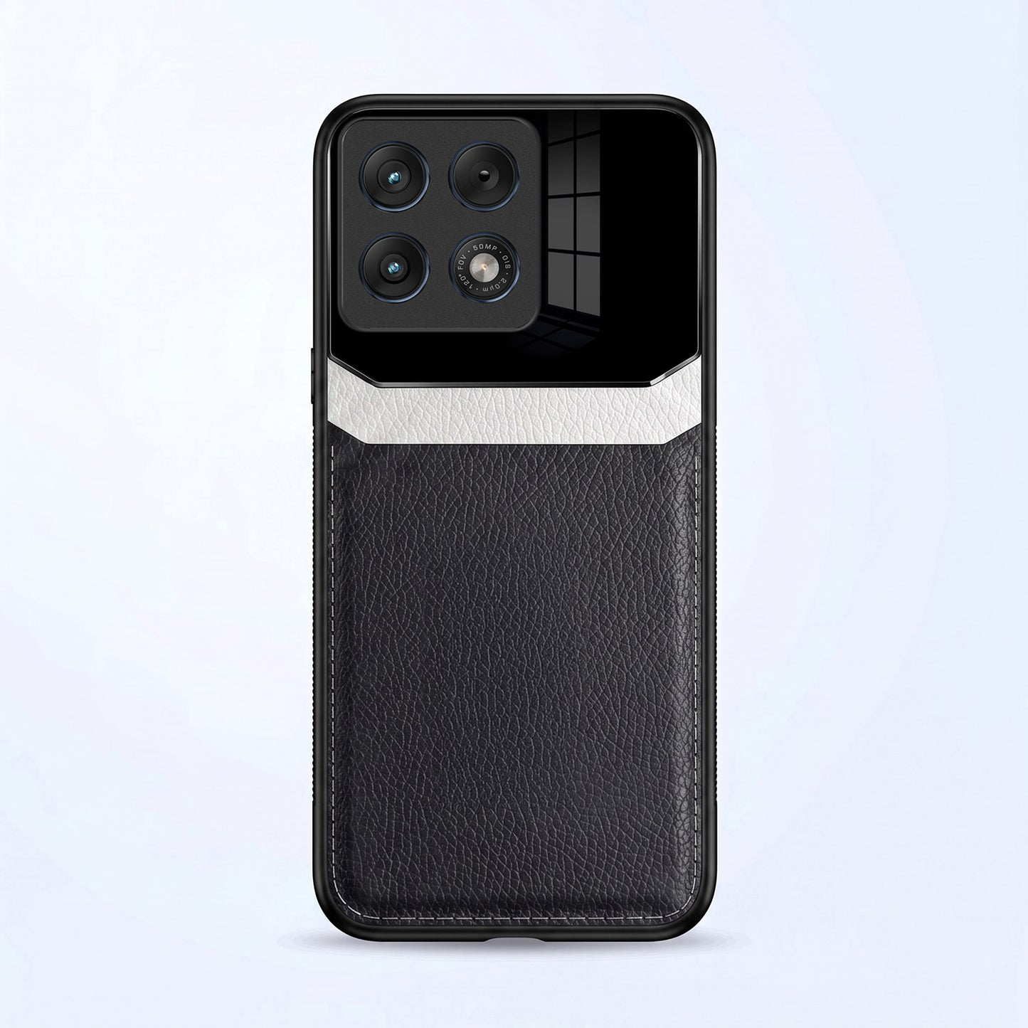 Motorola Edge 70 Pro 5G Premium Leather Lens Protective Case