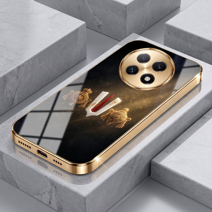 Oppo F29 Pro 5G Royal Heritage Edition Gold Electroplated Glass Phone Back Case