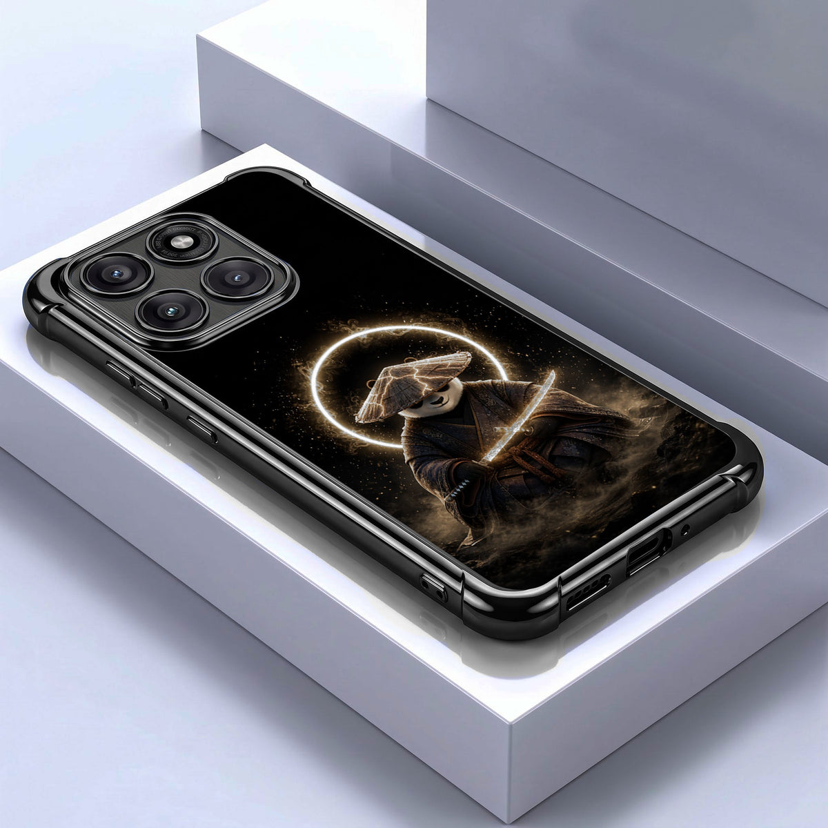 Motorola Edge 70 5G Warrior Panda Airbags Printed Back Case