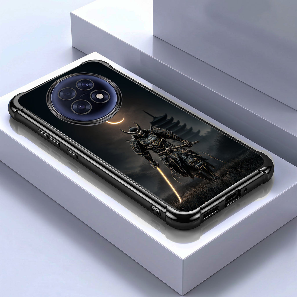 Vivo V60 5G Samurai Warrior Airbags Printed Back Case